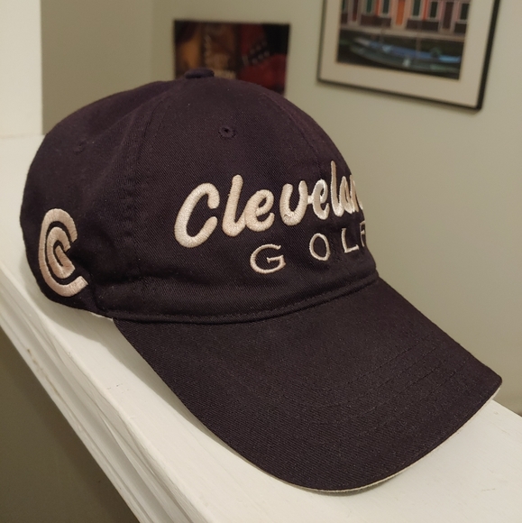Cleveland Golf Men's stretchable Black Hat - Picture 5 of 8